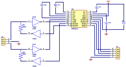 [Electrical Schematic of Connect85 Cable]